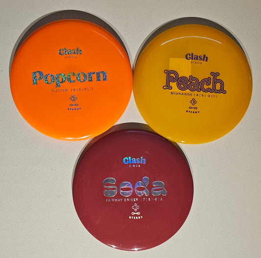 Clash Discs Set - 3 st Discar